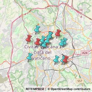 Mappa Via Tito Speri, 00195 Roma RM, Italia (2.60875)