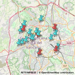 Mappa Via Tito Speri, 00195 Roma RM, Italia (3.613)