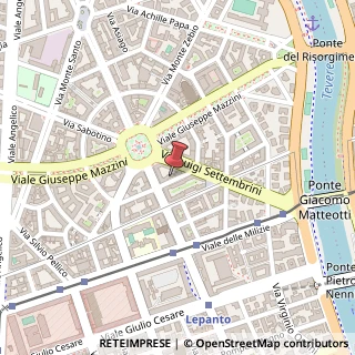 Mappa Via Tito Speri, 00195 Roma RM, Italia, 00195 Roma, Roma (Lazio)