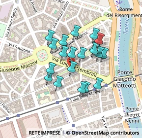 Mappa Piazza dei Martiri di Belfiore, 00195 Roma RM, Italia (0.178)