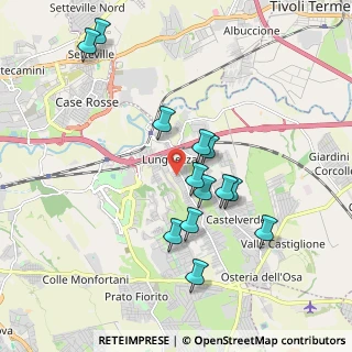 Mappa Via Alelli, 00132 Roma RM, Italia (1.87308)