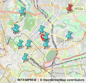 Mappa Viale di Villa Massimo, 00161 Roma RM, Italia (2.12364)