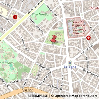 Mappa Via di Villa Ricotti, 20, 00161 Roma, Roma (Lazio)