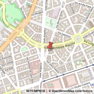 Mappa Via Giunio Bazzoni, 1, 00195 Roma, Roma (Lazio)