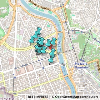 Mappa Via Ciro Menotti, 00195 Roma RM, Italia (0.2845)