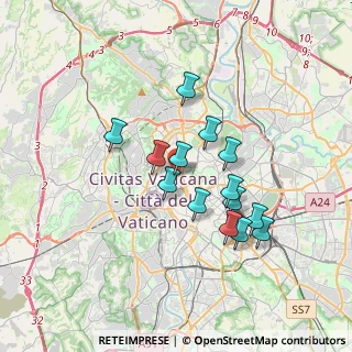 Mappa Via Ciro Menotti, 00195 Roma RM, Italia (3.11357)