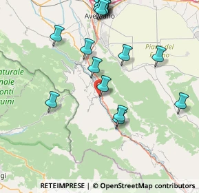 Mappa Via Liri, 67054 Civitella Roveto AQ, Italia (10.203)
