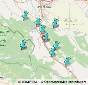 Mappa Via Liri, 67054 Civitella Roveto AQ, Italia (6.78364)