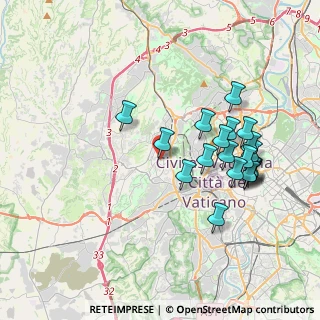 Mappa Via S. Igino Papa, 00168 Roma RM, Italia (3.9885)