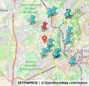 Mappa Via Giuseppe Mezzofanti, 00168 Roma RM, Italia (1.98733)