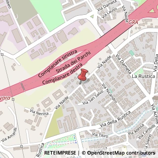 Mappa Via Naide, 66, 00155 Roma, Roma (Lazio)