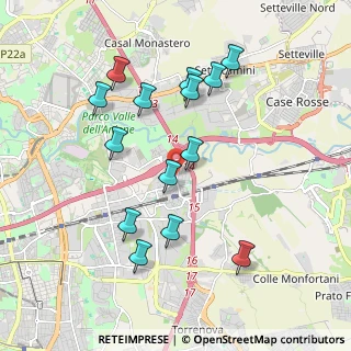Mappa Via Delia, 00155 Roma RM, Italia (2.02714)