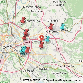 Mappa Via delle Cerquete, 00132 Roma RM, Italia (8.05917)