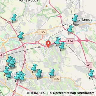Mappa Via delle Cerquete, 00132 Roma RM, Italia (7.0435)