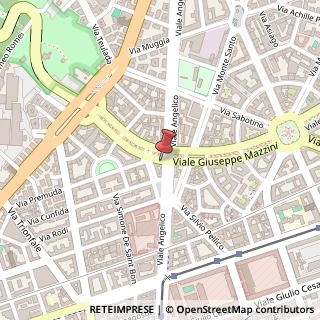 Mappa Viale Angelico, 35, 00195 Roma, Roma (Lazio)