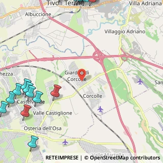 Mappa Via Spinetoli, 00132 Roma RM, Italia (4.033)
