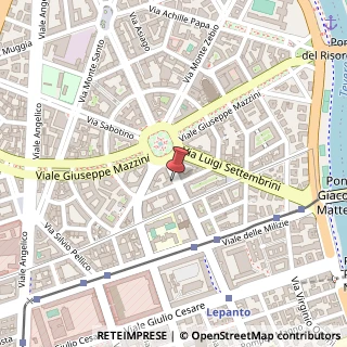 Mappa Via Enrico Tazzoli, 2, 00195 Roma, Roma (Lazio)