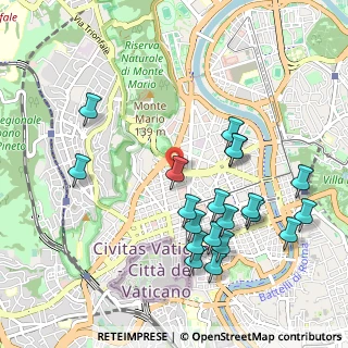 Mappa Via Carlo Grabau, 00195 Roma RM, Italia (1.137)