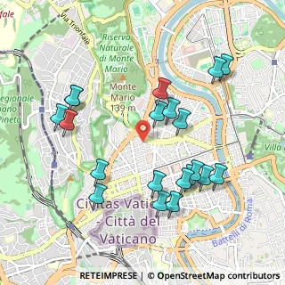 Mappa Via Carlo Grabau, 00195 Roma RM, Italia (1.084)