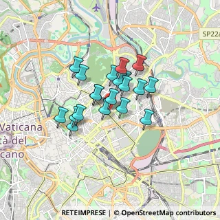 Mappa Via Giovanni Battista Morgagni, 00161 Roma RM, Italia (1.229)