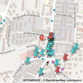Mappa Via Michele Bonelli, 00168 Roma RM, Italia (0.12692)
