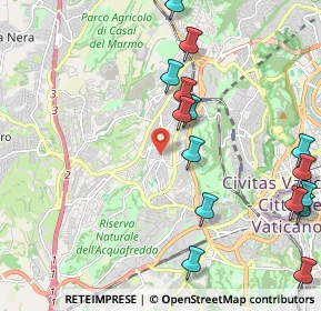 Mappa Via Michele Bonelli, 00168 Roma RM, Italia (2.678)