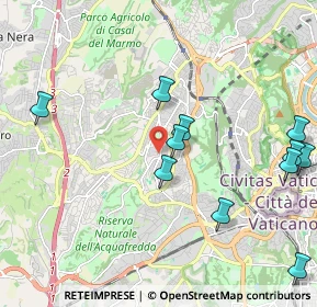 Mappa Via Michele Bonelli, 00168 Roma RM, Italia (2.50182)