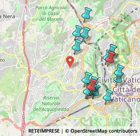 Mappa Via Michele Bonelli, 00168 Roma RM, Italia (2.12278)