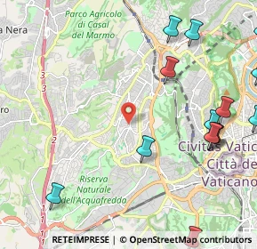 Mappa Via Michele Bonelli, 00168 Roma RM, Italia (3.36)