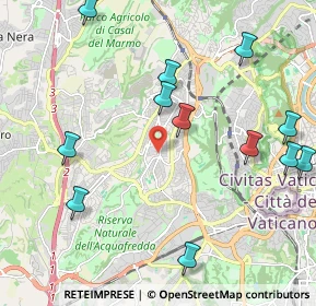 Mappa Via Michele Bonelli, 00168 Roma RM, Italia (2.6125)
