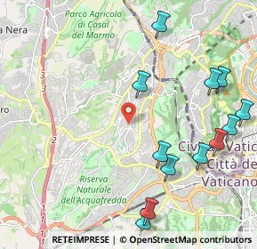 Mappa Via Michele Bonelli, 00168 Roma RM, Italia (2.70833)