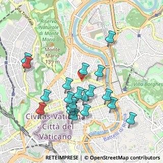 Mappa Via Giuseppe Andreoli, 00195 Roma RM, Italia (1.0225)