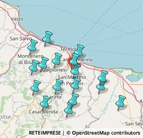 Mappa Piazza Skanderbeg XXIII, 86045 Portocannone CB, Italia (15.26)