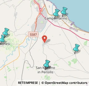Mappa Piazza Skanderbeg XXIII, 86045 Portocannone CB, Italia (7.31917)