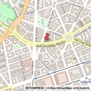 Mappa Viale Giuseppe Mazzini, 112, 00195 Roma, Roma (Lazio)