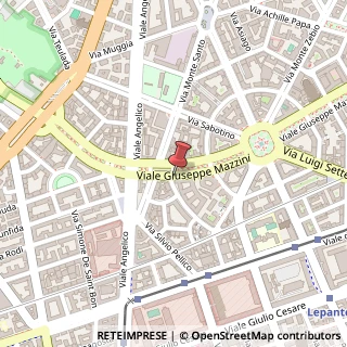 Mappa Via Massena, 82, 00195 Roma, Roma (Lazio)
