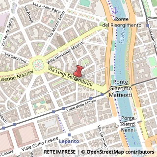 Mappa Piazza dei Martiri di Belfiore, 2, 00195 Roma, Roma (Lazio)