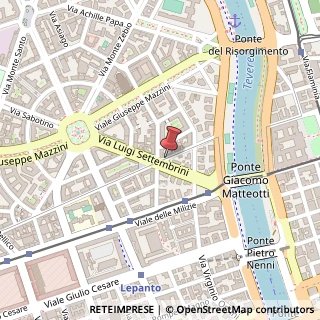 Mappa Via Ciro Menotti,  24, 00195 Roma, Roma (Lazio)