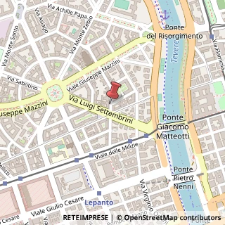 Mappa Via avezzana giuseppe 6, 00195 Roma, Roma (Lazio)
