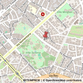 Mappa Via Alessandro Torlonia, 15, 00161 Roma, Roma (Lazio)