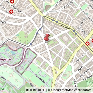 Mappa Via Giovanni Paisiello, 41, 00198 Roma, Roma (Lazio)
