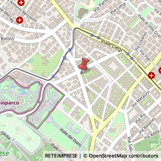 Mappa Via Giovanni Paisiello, 32, 00198 Roma, Roma (Lazio)