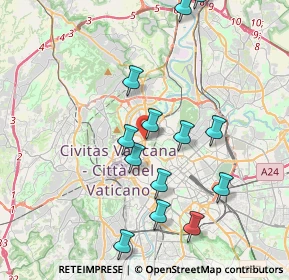 Mappa Ponte del Risorgimento, 00196 Roma RM, Italia (4.21308)