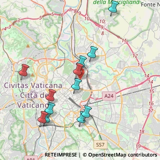 Mappa Via Carlo Fea, 00161 Roma RM, Italia (4.53583)