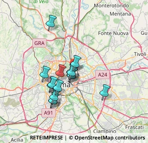 Mappa Via Carlo Fea, 00161 Roma RM, Italia (6.052)