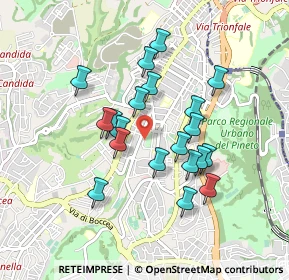 Mappa Via Aleandro Gerolamo, 00168 Roma RM, Italia (0.8035)