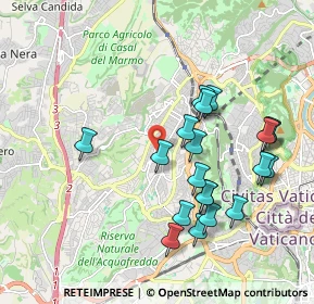 Mappa Via Aleandro Gerolamo, 00168 Roma RM, Italia (2.045)