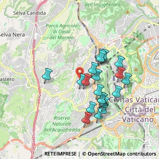 Mappa Via Aleandro Gerolamo, 00168 Roma RM, Italia (1.8145)