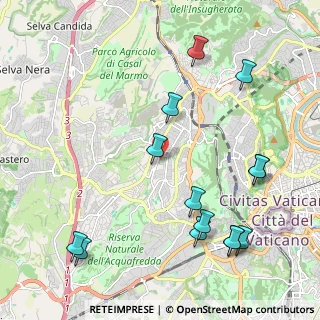 Mappa Via Aleandro Gerolamo, 00168 Roma RM, Italia (2.69857)