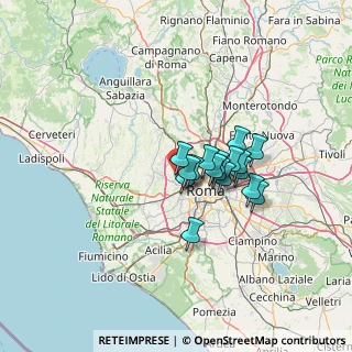 Mappa Via Andrea Barbazza, 00168 Roma RM, Italia (9.49294)